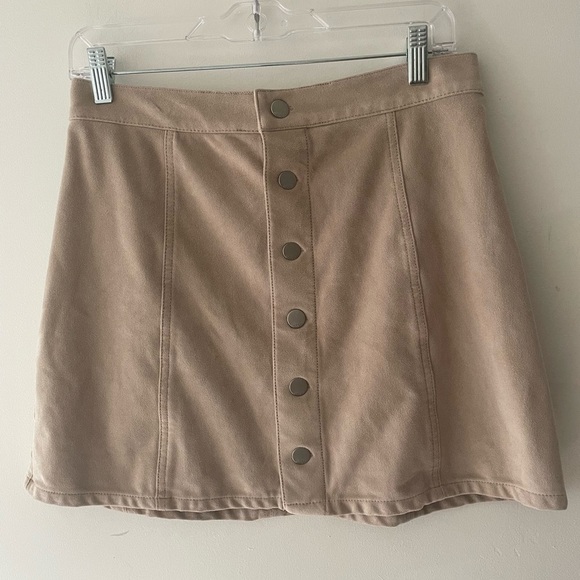 Express Dresses & Skirts - Express Button Mini Skirt